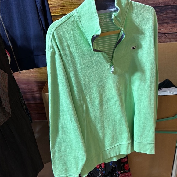 Vineyard Vines Other - Vineyard Vines Light Green Pullover men’s medium